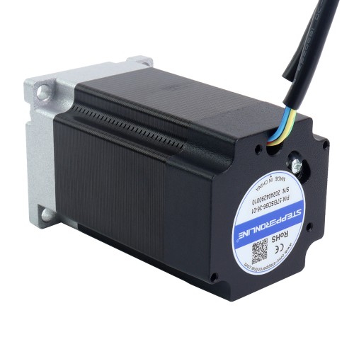 36V 3000RPM 0.45Nm 141W 5.40A 57x57x96mm BLDC 모터 - 57BSD96-36-01 | StepperOnline