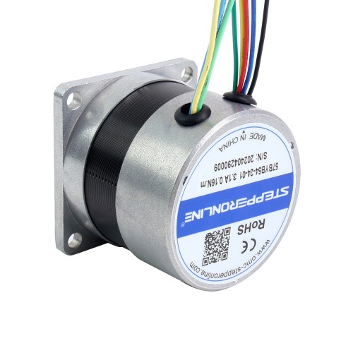 24V 3000RPM 0.16Nm 50W 3.10A 57x57x53.5mm BLDC 모터 - 57BYB54-24-01 | StepperOnline 24V 3000RPM 0.16Nm 50W 3.10A 57x57x53.5mm BLDC 모터 - 57BYB54-24-01 | StepperOnline