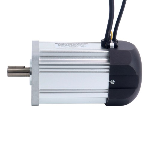 310V 4000RPM 1.8Nm 750W 3.0A 정사각형 80x80x159mm 브러시리스 DC 모터(라디에이터 팬 포함)