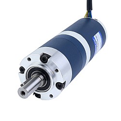 24V 90W 20.7RPM 기어드 브러시리스 DC 모터 30.00Nm(4248.35oz.in) 144.5:1 플래너터리 기어박스