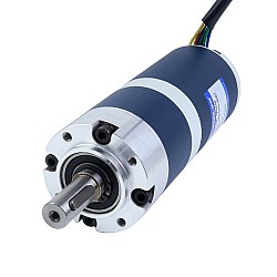 24V 90W 100RPM 기어드 브러시리스 DC 모터 6.90Nm(977.12oz.in) 30:1 플래너터리 기어박스
