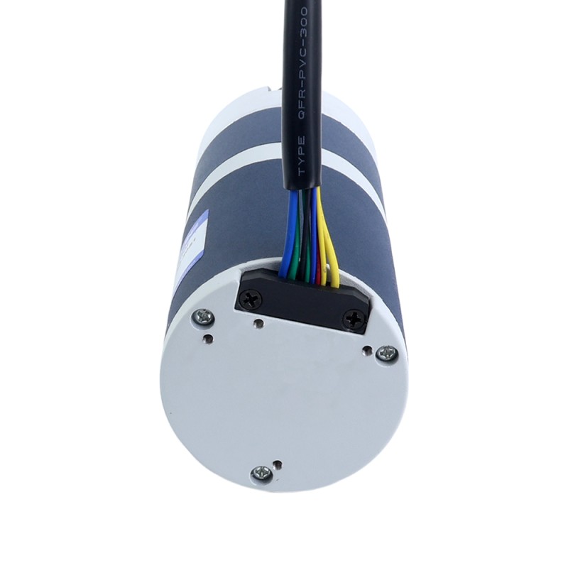 24V 90W 100RPM 기어드 브러시리스 DC 모터 6.90Nm(977.12oz.in) 30:1 플래너터리 기어박스 - M62B90-24P-30S/G62-30S1 | StepperOnline