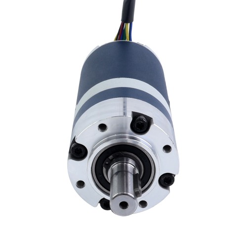 24V 90W 560RPM 기어드 브러시리스 DC 모터 1.38Nm(195.42oz.in) 5.36:1 플래너터리 기어박스 - M62B90-24P-30S/G62-5.36S1 | StepperOnline