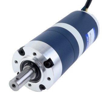 24V 200W 21RPM 기어드 브러시리스 DC 모터 67.00Nm(9487.98oz.in) 144.5:1 플래너터리 기어박스