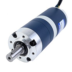 24V 200W 21RPM 기어드 브러시리스 DC 모터 67.00Nm(9487.98oz.in) 144.5:1 플래너터리 기어박스