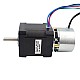Nema 17 스테퍼 0.44Nm(62.32oz.in) w/ 브레이크 마찰 토크 0.25Nm(35.4oz.in)