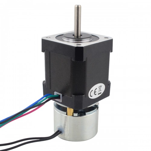 Nema 17 스테퍼 0.44Nm(62.32oz.in) w/ 브레이크 마찰 토크 0.25Nm(35.4oz.in)