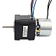 Nema 17 스테퍼 0.45Nm(64oz.in) w/ 브레이크 마찰 토크 0.25Nm(35.4oz.in)