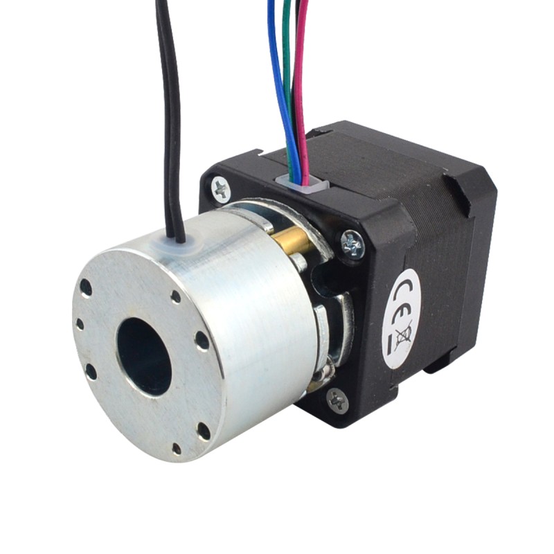 Nema 17 스테퍼 0.45Nm(64oz.in) w/ 브레이크 마찰 토크 0.25Nm(35.4oz.in)