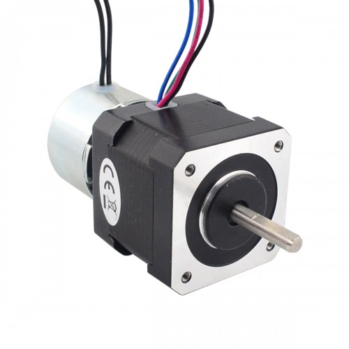Nema 17 스테퍼 0.45Nm(64oz.in) w/ 브레이크 마찰 토크 0.25Nm(35.4oz.in)