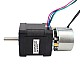 Nema 17 스테퍼 0.59Nm(84oz.in) w/ 브레이크 마찰 토크 0.25Nm(35.4oz.in)
