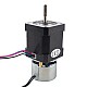 Nema 17 스테퍼 0.59Nm(84oz.in) w/ 브레이크 마찰 토크 0.25Nm(35.4oz.in)