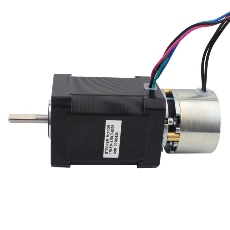 Nema 17 스테퍼 0.65Nm(92oz.in) w/ 브레이크 마찰 토크 0.25Nm(35.4oz.in)