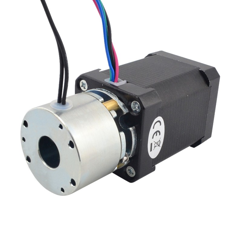 Nema 17 스테퍼 0.65Nm(92oz.in) w/ 브레이크 마찰 토크 0.25Nm(35.4oz.in)
