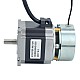 Nema 23 스테퍼 0.9Nm(127.43oz.in) w/ 브레이크 마찰 토크 2.0Nm(283oz.in)