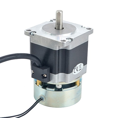 Nema 23 스테퍼 0.9Nm(127.43oz.in) w/ 브레이크 마찰 토크 2.0Nm(283oz.in)