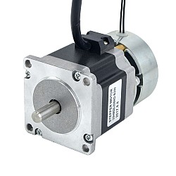 Nema 23 스테퍼 0.9Nm(127.43oz.in) w/ 브레이크 마찰 토크 2.0Nm(283oz.in)