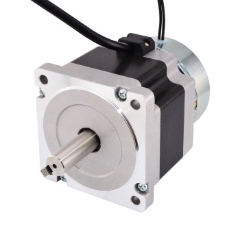 Nema 34 스테퍼 3.4Nm(481.5oz.in) w/ 브레이크 마찰 토크 4.0Nm(566oz.in)