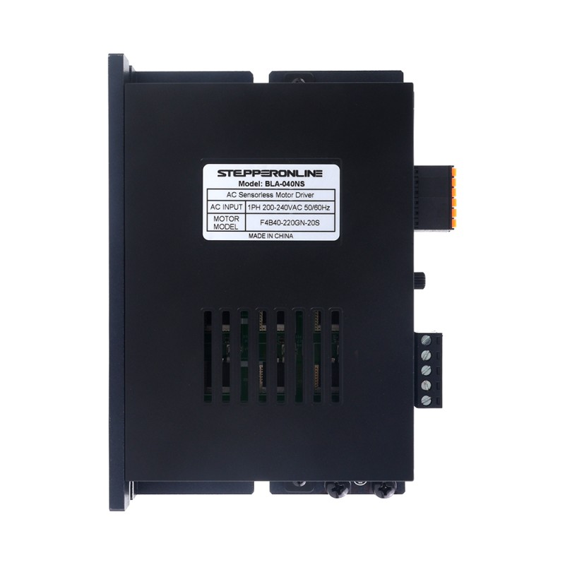 BLA 시리즈 센서리스 브러시리스 모터 드라이버 220VAC 0.3A 40W 사인파 제어 - BLA-040NS | StepperOnline