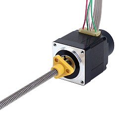 Nema 11 외부 Acme 선형 스테퍼 모터 1.0A 32.2mm 스택 w/ 광학 회전 인코더 300PPR