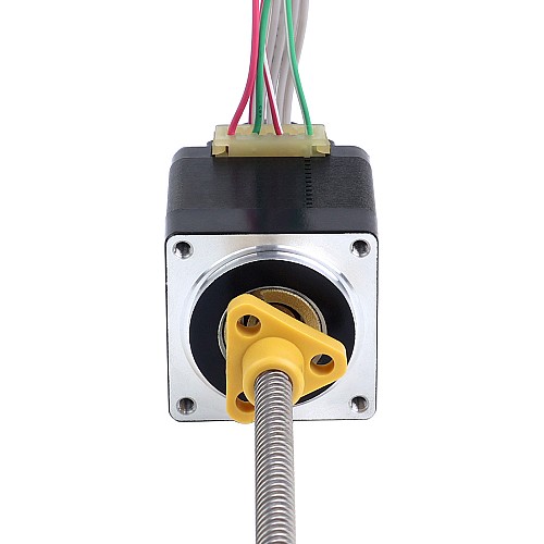 Nema 11 외부 Acme 선형 스테퍼 모터 1.0A 32.2mm 스택 w/ 광학 회전 인코더 300PPR - 11E13S1004HD5-180RS-E22-300 | StepperOnline