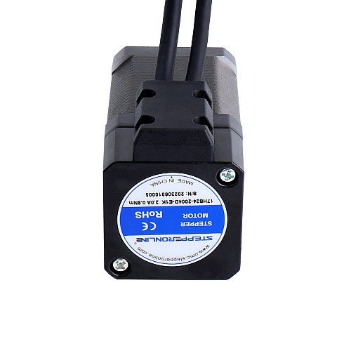 Nema 17 폐쇄 루프 스테퍼 모터 80Ncm(113.29oz.in) 인코더 1000PPR(4000CPR)