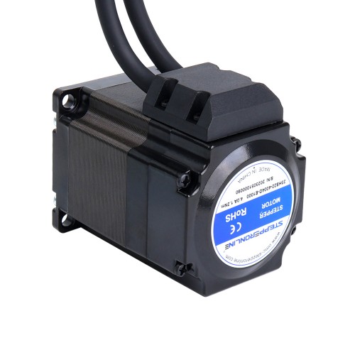 S 시리즈 Nema 23 폐쇄 루프 스테퍼 모터 1.2Nm(169.93oz.in) 인코더 1000PPR(4000CPR)