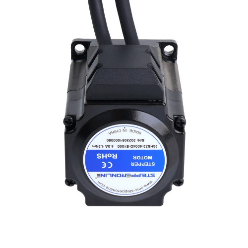 S 시리즈 Nema 23 폐쇄 루프 스테퍼 모터 1.2Nm(169.93oz.in) 인코더 1000PPR(4000CPR)