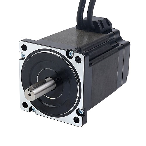 S 시리즈 Nema 34 클로즈드 루프 스테퍼 모터 6.50Nm(920.48oz.in) 인코더 1000PPR(4000CPR) - 34HS39-6004D-E1K-1M5 | StepperOnline