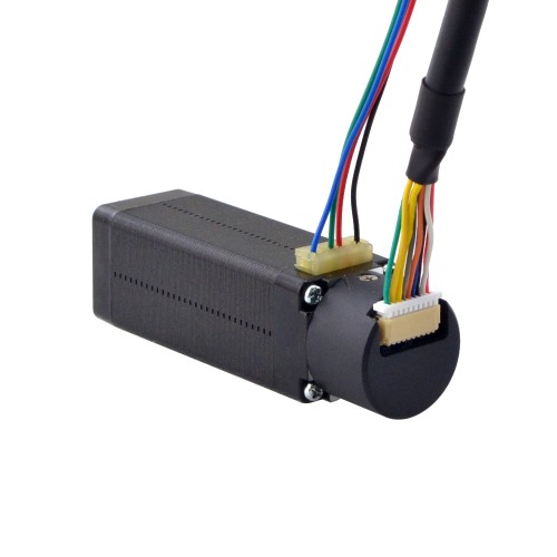 Nema 8 폐쇄 루프 스테퍼 모터 0.054Nm(7.65oz.in) 인코더 1000PPR(4000CPR)
