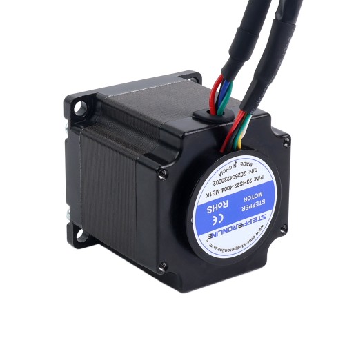 Nema 23 클로즈드 루프 스테퍼 모터 1.20Nm(169.93oz.in) 자기 엔코더 1000PPR(4000CPR) - 23HS22-4004-ME1K | StepperOnline