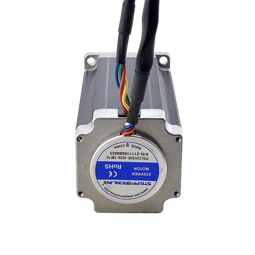 자기 인코더 1000PPR(4000CPR)이 있는 Nema 23 폐회로 스테퍼 모터 3Nm(424.83oz.in)