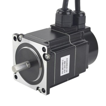 P 시리즈 IP65 방수 Nema 23 인코더 1000PPR(4000CPR)이 있는 폐회로 스테퍼 모터 1.2Nm(169.97oz.in)