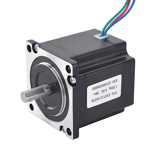 P 시리즈 Nema 23 1.2deg 3상 스테퍼 모터 5.5A 1Nm(141.64oz.in)