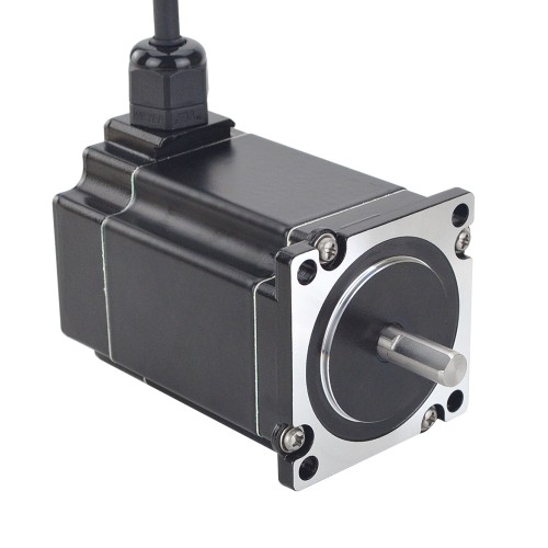 P 시리즈 IP65 방수 Nema 23 스테퍼 모터 5.0A 2Nm(254.95oz.in)