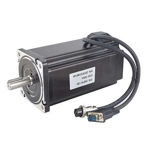 P 시리즈 Nema 34 폐쇄 루프 스테퍼 모터 12Nm(1699.34oz.in) 인코더 포함 1000PPR(4000CPR)