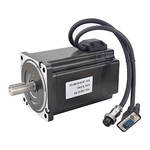 P 시리즈 Nema 34 폐쇄 루프 스테퍼 모터 8.5Nm(1203.7oz.in), 인코더 1000PPR(4000CPR)