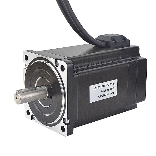P 시리즈 Nema 34 폐쇄 루프 스테퍼 모터 8.5Nm(1203.7oz.in), 인코더 1000PPR(4000CPR)