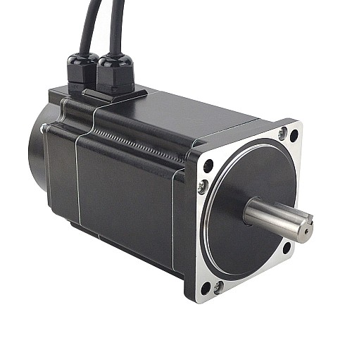 P 시리즈 IP65 방수 Nema 34 폐쇄 루프 스테퍼 모터 8.5Nm(1203.94oz.in) 인코더 포함 1000PPR(4000CPR)