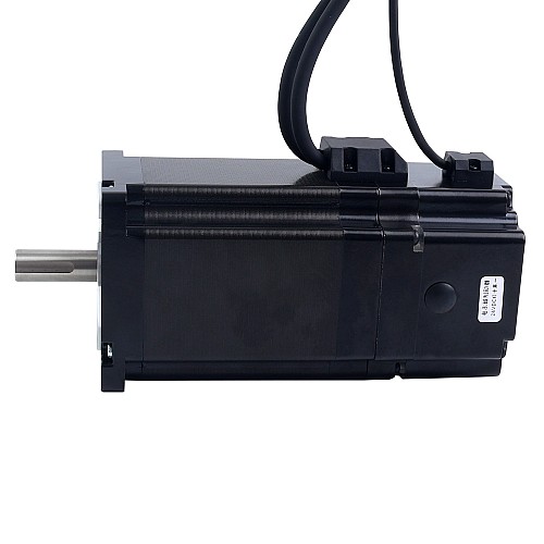 S 시리즈 Nema 34 폐루프 스테퍼 모터 8.0Nm(1132.89oz.in) 전자기 브레이크 7.0Nm(991.28oz.in) - 34HS45-6004D-E1000-B700 | StepperOnline