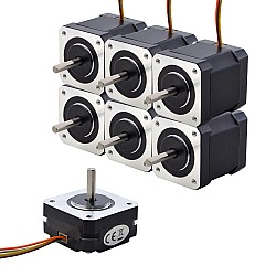 VORON 2.4 및 Afterburner 3D 프린터 업그레이드 Nema 17 스테퍼 모터 키트 17HS19-2004S1-H 및 17HS08-1004S-H