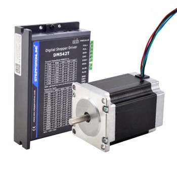 1 축 스테퍼 CNC 키트 2.00Nm(283.22oz.in) Nema 23 스테퍼 모터 및 드라이버