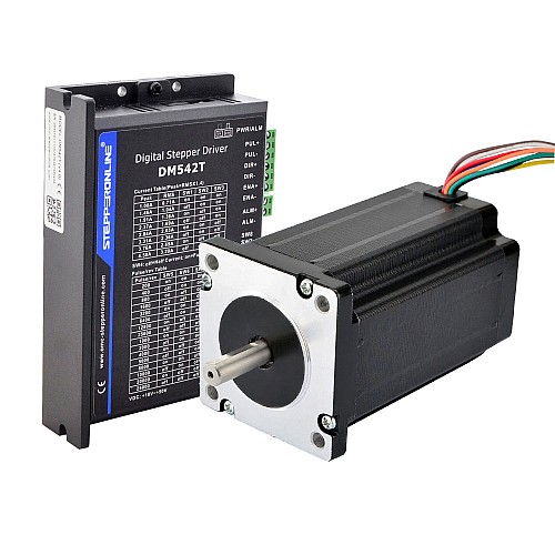 1축 스테퍼 키트 4.0Nm(566oz.in) Nema 24 스테퍼 모터 및 드라이버