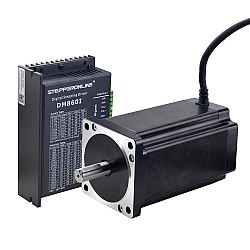 1축 스테퍼 CNC 키트 12.0Nm(1699.68oz.in) Nema 34 스테퍼 모터 및 드라이버