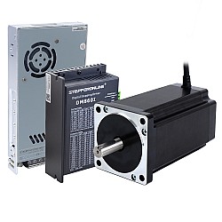 1축 스테퍼 CNC 키트 12.0Nm(1699.34oz.in) Nema 34 스테퍼 모터 및 드라이버 및 60V 전원 공급 장치