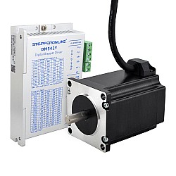 1 축 스테퍼 CNC 키트 1.85Nm(262.03oz.in) Nema 23 스테퍼 모터 8mm 이중 샤프트