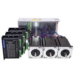 3축 CNC 라우터 키트 3.1Nm(439oz.in) Nema 24 스테퍼 모터 및 드라이버