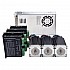 3축 스테퍼 CNC 키트 3.0Nm(425oz.in) 4.2A Nema 23 스테퍼 모터 및 드라이버 DM556T 및 48V 전원 공급 장치