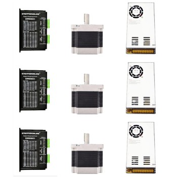 3축 CNC 라우터 키트 4.5Nm(637oz.in) Nema 34 스테퍼 모터 및 드라이버