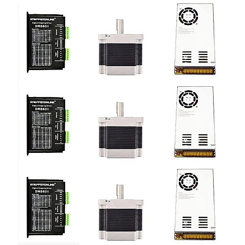 3축 CNC 라우터 키트 4.5Nm(637oz.in) Nema 34 스테퍼 모터 및 드라이버 3축 CNC 라우터 키트 4.5Nm(637oz.in) Nema 34 스테퍼 모터 및 드라이버